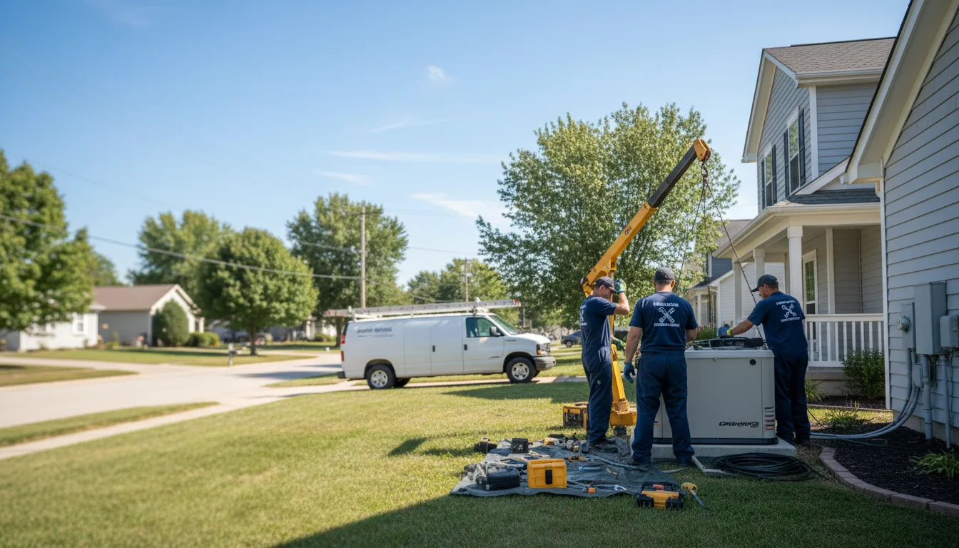 Generator Installation in La Ward, TX near me